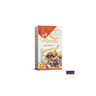 Билков чай за бъбреци №5 30 филтърни пакетчета