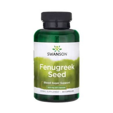 SWANSON Fenugreek Seed 610mg. / 90 Caps