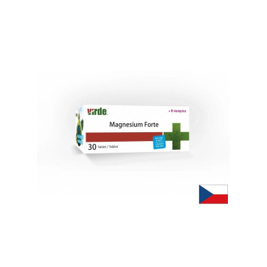 Магнезий 187.5 mg + B-комплекс Здрави мускули, спокойни нерви и сърдечна функция 30 таблетки
