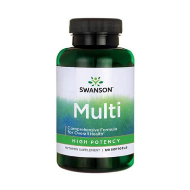 SWANSON Multi - High Potency / 120 Soft