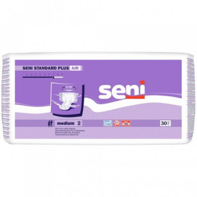 Seni Standard AIR Plus *M, 30бр Универсални пелени за възрастни