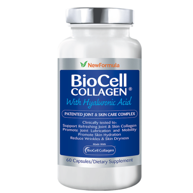 BioCell Collagen with Hyaluronic Acid Биосел Колаген 500 mg x 60 капсули Nature's Way