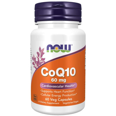Now - Coq10  /Коензим Кю 10 60 Мг - 60 Капсули