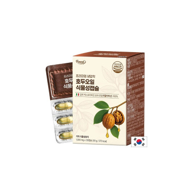 Студено пресовано масло от орехи 1000 mg, 30 капсули